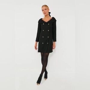 NWT Tuckernuck Black Tweed Blanche Dress